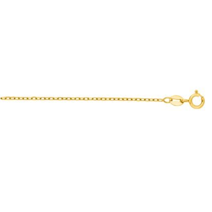 14K Gold 1.2mm Open Cable Chain