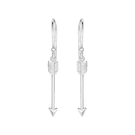 Silver Arrow Earring