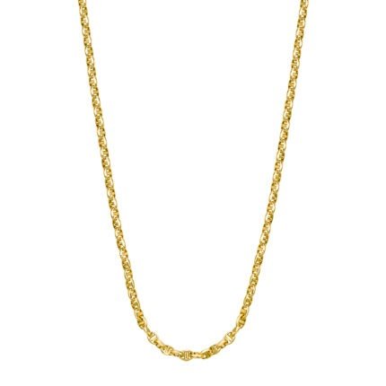14K Gold 3mm Lite Anchor Chain