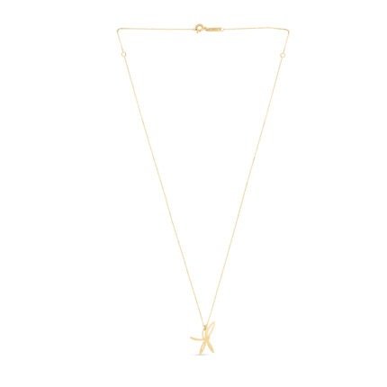14K Dragonfly Necklace