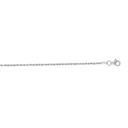 14K Gold 1.6mm Diamond Cut Royal Rope Chain