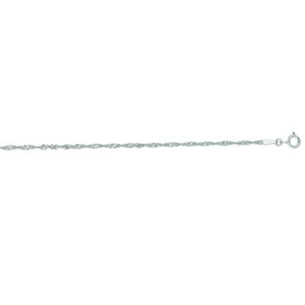 14K Gold 1.8mm Singapore Chain