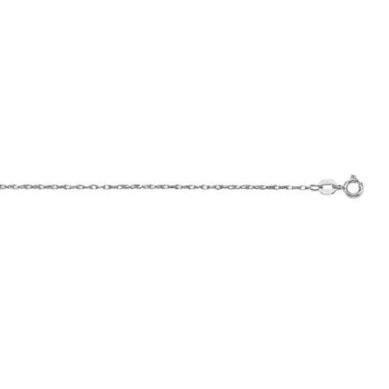 10K Gold .85mm Machine Rope Chain Carded