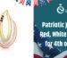Patriotic Jewelry NYC: Red, White & Gold Looks for 4th of July Style